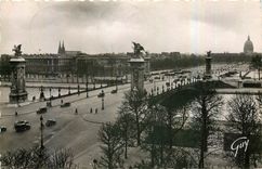 CPA Paris et ses Merveilles le Pont alexandre III et l'esplanade des Invalides 