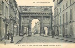 CPA La Lorraine Illustree Nancy Porte Stanislas facade cinterieure 