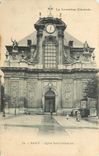 CPA La Lorraine Illustree Nancy Eglise Saint Sebastien 