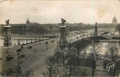 CPA Paris et ses Merveilles Le Pont Alexandre III et l'esplanade des Invalides 