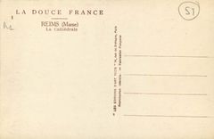 CPA Reims Marne La Cathedrale 
