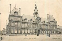 CPA Reims Hotel de Ville 