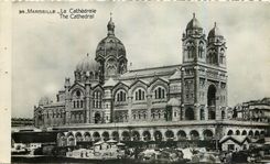 CPA Marseille La Cathedrale 