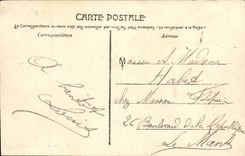 Angers CPA View taken of the castle