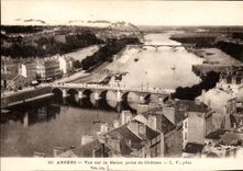 Angers CPA Seen on Maine taken of the castle