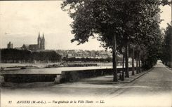 Angers CPA View of the high city