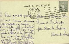 Angers CPA the bridge of Low the castle