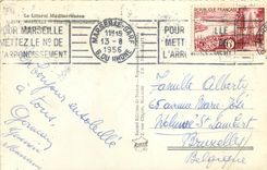 CPM Le Littoral Mediterraneen Marseille Escalier Monumental de la Gare 