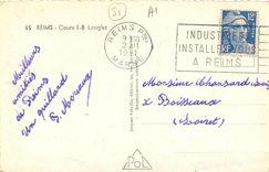 CPA Reims Cours J B Langlet 