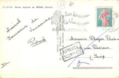 CPA Divers Aspects de Reims Marne 