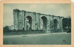 CPA Reims La Porte Nars Ancienne Porte Gallo-Romaine 