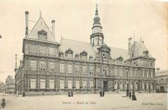CPA Reims Hotel de Ville 