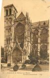 CPA Cathedrale de Chalons sur Marne Portail septentrional 