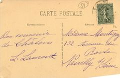 CPA Cathedrale de Chalons sur Marne Portail septentrional