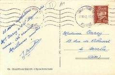 CPA Chalons sur Marne L'Eglise Notre Dame