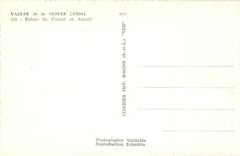 CPA Vallee de la Sioule Allier Entree du Tunnel en Amont 