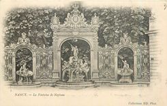 CPA Nancy La Fontaine de Neptune 