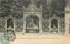 CPA Nancy Fontaine de Neptune par Guibal de Jean Lamour 