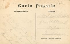 CPA Facade de Versailles Les Parterres d'eau 