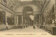 CPA Versailles Le Chateau La Galerie des Batailles 