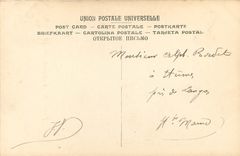 CPA Jordaens Les Quatre Evangelistes Musee du Louvre