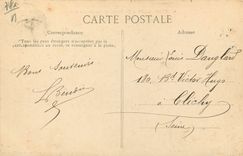 CPA Versailles La Marne et facade sur le Parc 