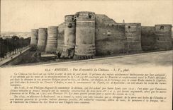 Angers CPA Overall picture of the castle