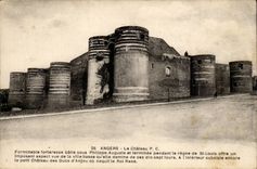 Angers cpa the castle