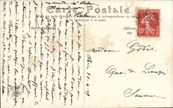 Living room of 1908 CPA sheets of autumn by L of Joncieres art painting dogs