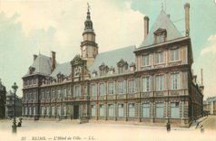CPA Reims l'Hotel de Ville 