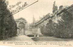 CPA Guerre Europeenne 1914 Le Crime de Reims Musee archiepiscopal