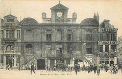 CPA Lille La Grand Garde Bureau de la Place 