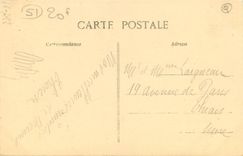 CPA Reims dans les Ruines apres la Retraite des Allemands Eglise Saint Andre