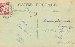 CPA Reims Eglise sainte Genevieve Camion 