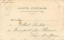 CPA Reims Eglise Sainte genevieve interieur 