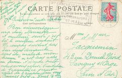 CPA Versailles Cour Royale et Statue de Louis XIV 