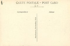 CPA Ruines de Reims Fontaine Batrtholdi 