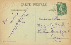 CPA Reims Eglise St Jacques Interieur 