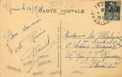 CPA Reims La Cathedrale en ruines versant Sud