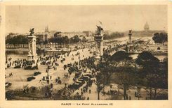 CPA Paris Le Pont Alexandre III 