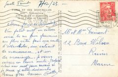 CPA Paris et ses Merveilles Perspective sur la Plage du Carrousel et le Palais de Louvre