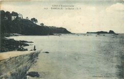 CPA Cote d'Emeraude Cancale La Rocher 