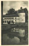 CPA Chateau de Bussy Rabutin Cote d'Or Les Douves 