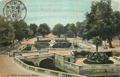 CPA Nimes Le Jardin de la Fontaine 