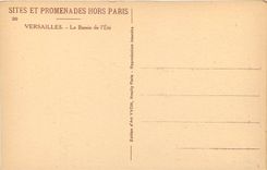 CPA Versailles Le Bassin de l'Ele 