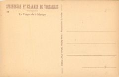 CPA Splendeurs et Charmes de Versailles Le Temple de la Musique 