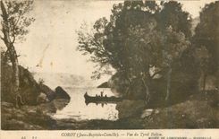 CPA Marseille Musee de Longchamp Corot Jean Baptiste Camille Vue du Tyrol Italien 