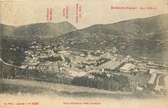 CPA Bussang Vosges Vue generale l'Alsace 
