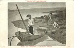 CPA Musee de Luxembourg Puvis de Chavannes Le Pauve Pecheur 