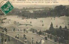 CPA Saint Cloud Le Parc Panorama pris des Jardins du Trocadero 